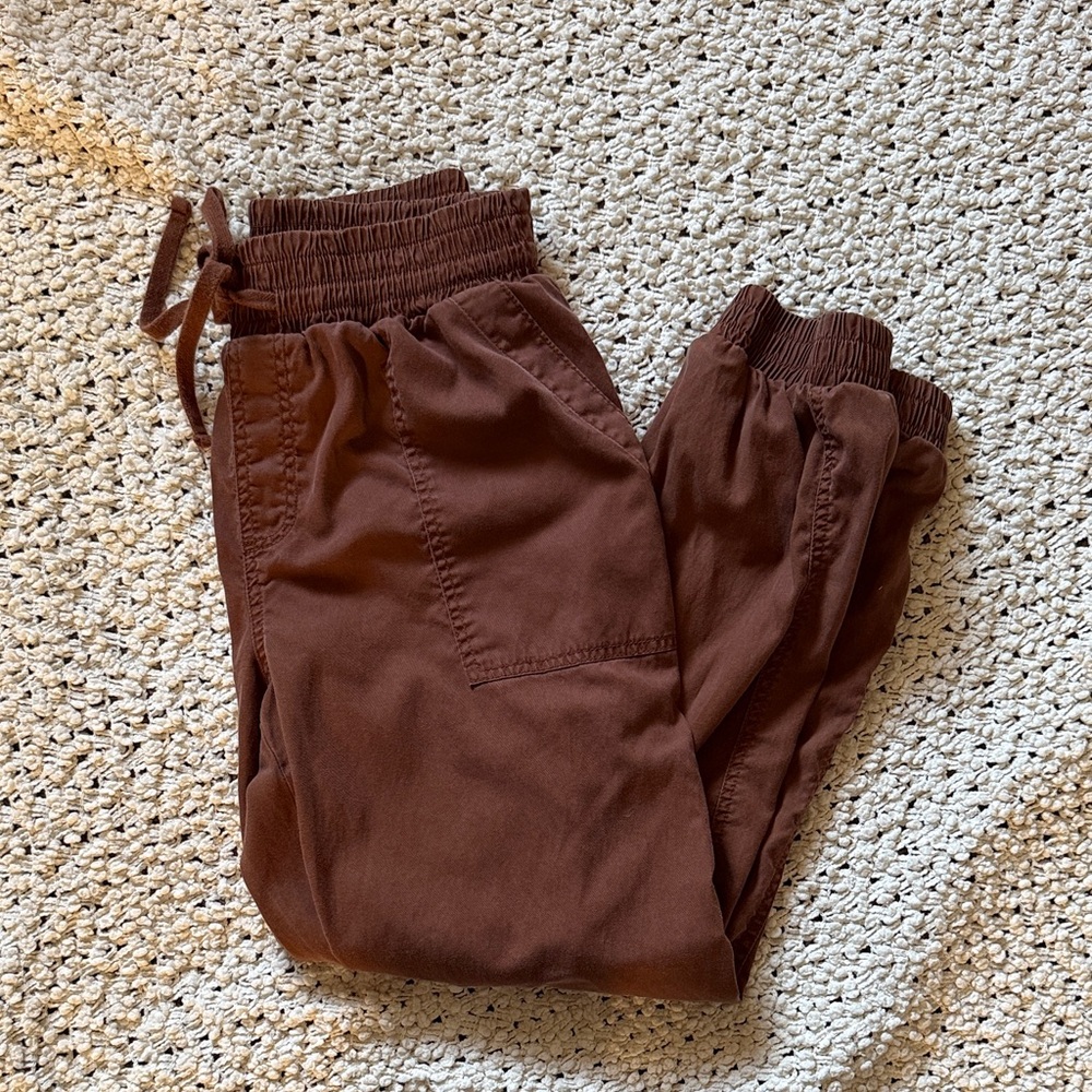 🍂 A New Day Soft Twill Ankle Joggers 🍂